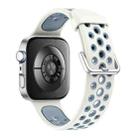 For Huawei Watch Fit4 Pro / Fit4 / Fit3 Round Holes Two Color Silicone Watch Band(Mineral Water Gray) - 2
