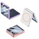 For Samsung Galaxy Z Flip7 5G Ultra-thin All-inclusive MagSafe Foldable Phone Case(Gray) - 2