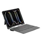 For iPad 2022 Magnetized Separation Of The Wonderful Control Keyboard Four Corners Of The Drop-Proof PU Protective Case - 1