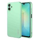 For Samsung Galaxy A07 ENKAY Liquid Silicone Soft Shockproof Phone Case(Light Green) - 1