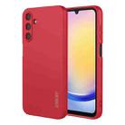 For Samsung Galaxy A25 5G ENKAY Liquid Silicone Soft Shockproof Phone Case(Red) - 1