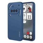 For Nothing Phone 3a ENKAY Liquid Silicone Soft Shockproof Phone Case(Dark Blue) - 1