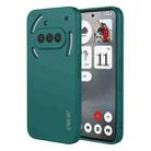 For Nothing Phone 3a ENKAY Liquid Silicone Soft Shockproof Phone Case(Dark Green) - 1