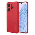For Redmi Note 14 4G 163mm Global ENKAY Liquid Silicone Soft Shockproof Phone Case(Red) - 1