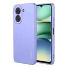 For Redmi A5 4G 171mm ENKAY Liquid Silicone Soft Shockproof Phone Case(Purple) - 1