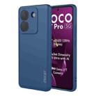 For Xiaomi Poco M7 Pro ENKAY Liquid Silicone Soft Shockproof Phone Case(Dark Blue) - 1