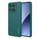 For Xiaomi 15 Pro ENKAY Liquid Silicone Soft Shockproof Phone Case(Dark Green) - 1