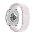 For Samsung Galaxy Watch8 / Watch8 Classic I-shaped Magnetic Silicone Watch Band(Starlight) - 2