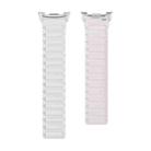 For Samsung Galaxy Watch8 / Watch8 Classic I-shaped Magnetic Silicone Watch Band(Starlight) - 3