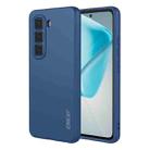 For Infinix Hot 50 Pro 4G ENKAY Liquid Silicone Soft Shockproof Phone Case(Dark Blue) - 1