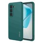 For Infinix Hot 50 Pro 4G ENKAY Liquid Silicone Soft Shockproof Phone Case(Dark Green) - 1