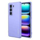 For Infinix Hot 50 Pro+ 4G ENKAY Liquid Silicone Soft Shockproof Phone Case(Purple) - 1