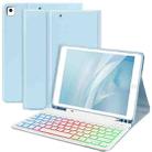 For iPad Air 11 2024 / 2025 Magnetic Bluetooth Color Keyboard Case(Sky Blue) - 1