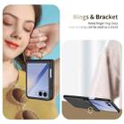 For Samsung Galaxy Z Flip7 5G Starry  Case-film Integrated Shockproof Phone Case(Black) - 3