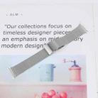 For Samsung Galaxy Watch Ultra 47mm / Ultra 2025 Turtle Buckle Milanese Metal Watch Band(Silver) - 3
