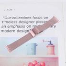For Samsung Galaxy Watch Ultra 47mm / Ultra 2025 Turtle Buckle Milanese Metal Watch Band(Rose Pink) - 3
