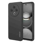 For Tecno Spark 30 4G ENKAY Liquid Silicone Soft Shockproof Phone Case(Black) - 1