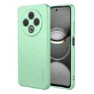 For Tecno Spark 30 4G ENKAY Liquid Silicone Soft Shockproof Phone Case(Light Green) - 1