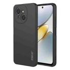 For Tecno Spark Go 1 / Pop 9 ENKAY Liquid Silicone Soft Shockproof Phone Case(Black) - 1