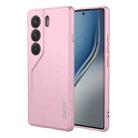 For Tecno Camon 40 4G ENKAY Liquid Silicone Soft Shockproof Phone Case(Pink) - 1