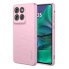 For Motorola Moto G Stylus 5G 2025 ENKAY Liquid Silicone Soft Shockproof Phone Case(Pink) - 1