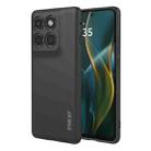 For Motorola Edge 5G 2025 ENKAY Liquid Silicone Soft Shockproof Phone Case(Black) - 1