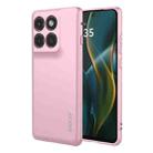 For Motorola Edge 5G 2025 ENKAY Liquid Silicone Soft Shockproof Phone Case(Pink) - 1