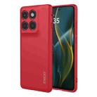 For Motorola Edge 5G 2025 ENKAY Liquid Silicone Soft Shockproof Phone Case(Red) - 1