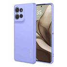 For Motorola Edge 50 5G ENKAY Liquid Silicone Soft Shockproof Phone Case(Purple) - 1
