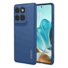 For Motorola Edge 60 / Edge 60 Fusion 5G ENKAY Liquid Silicone Soft Shockproof Phone Case(Dark Blue) - 1