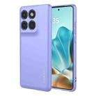 For Motorola Edge 60 / Edge 60 Fusion 5G ENKAY Liquid Silicone Soft Shockproof Phone Case(Purple) - 1