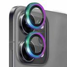 For OPPO Reno14 Global NORTHJO Camera Lens Protector CD Metal Ring Tempered Glass Film(Colorful) - 2
