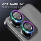 For OPPO Reno14 Global NORTHJO Camera Lens Protector CD Metal Ring Tempered Glass Film(Colorful) - 3