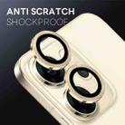 For OPPO Reno14 Global NORTHJO Camera Lens Protector CD Metal Ring Tempered Glass Film(Gold) - 3
