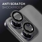 For OPPO Reno14 Pro Global NORTHJO Camera Lens Protector CD Metal Ring Tempered Glass Film(Black) - 3