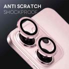 For OPPO Reno14 Pro Global NORTHJO Camera Lens Protector CD Metal Ring Tempered Glass Film(Pink) - 3