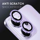 For OPPO Reno14 Pro Global NORTHJO Camera Lens Protector CD Metal Ring Tempered Glass Film(Purple) - 3