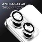 For OPPO Reno14 F 5G NORTHJO Camera Lens Protector CD Metal Ring Tempered Glass Film(Silver) - 3