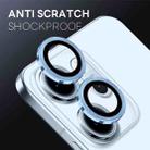 For OPPO Reno14 F 5G NORTHJO Camera Lens Protector CD Metal Ring Tempered Glass Film(Blue) - 3