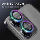 For OPPO Reno14 F 5G NORTHJO Camera Lens Protector CD Metal Ring Tempered Glass Film(Colorful) - 3