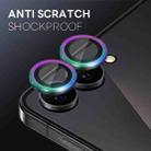 For Samsung Galaxy Z Flip7 5G NORTHJO Camera Lens Protector CD Metal Ring Tempered Glass Film(Colorful) - 3
