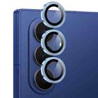 For Samsung Galaxy Z Fold7 5G NORTHJO Camera Lens Protector CD Metal Ring Tempered Glass Film(Blue) - 2