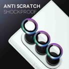 For Samsung Galaxy Z Fold7 5G NORTHJO Camera Lens Protector CD Metal Ring Tempered Glass Film(Colorful) - 3