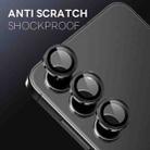 For Samsung Galaxy S25 FE 5G NORTHJO Camera Lens Protector CD Metal Ring Tempered Glass Film(Black) - 3