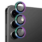 For Samsung Galaxy S25 FE 5G NORTHJO Camera Lens Protector CD Metal Ring Tempered Glass Film(Colorful) - 2