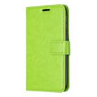 Crazy Horse Texture Horizontal Flip Leather Case with Holder & Card Slots & Wallet & Photo Frame for Galaxy S10E(green) - 1
