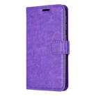 Crazy Horse Texture Horizontal Flip Leather Case with Holder & Card Slots & Wallet & Photo Frame for Galaxy S10E(purple) - 1