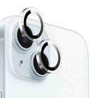 For iPhone 15 / 15 Plus NORTHJO Camera Lens Protector Clear Ring Tempered Glass Film(Clear) - 2