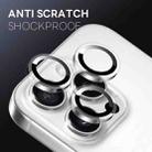 For iPhone 15 Pro / 15 Pro Max NORTHJO Camera Lens Protector Clear Ring Tempered Glass Film(Clear) - 3
