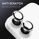 For iPhone 16 / 16 Plus NORTHJO Camera Lens Protector Clear Ring Tempered Glass Film(Clear) - 3